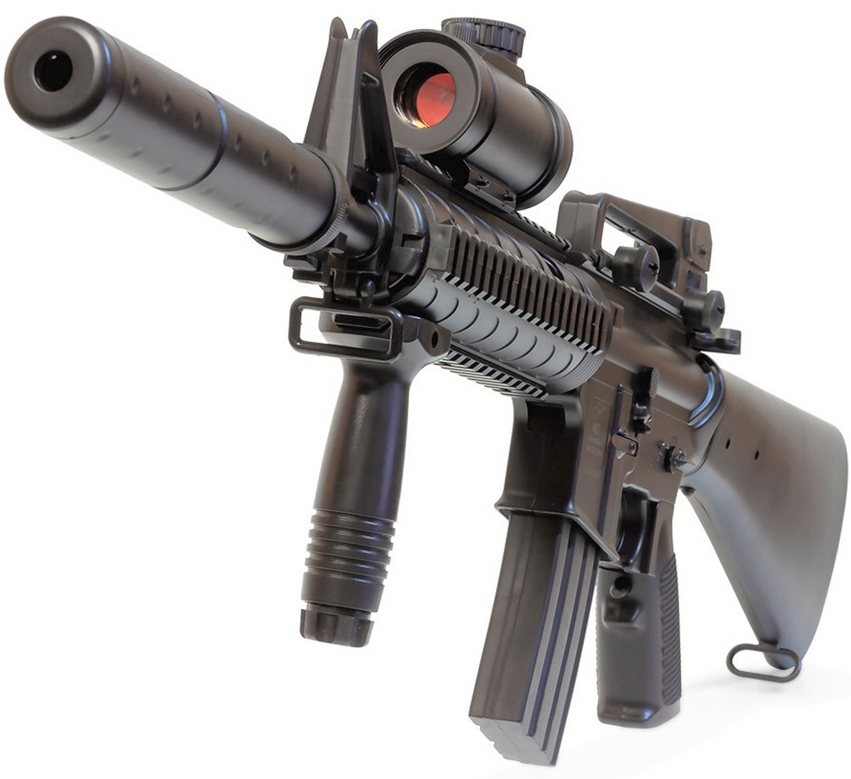 Waffen AEG Softair VOLLAUTOMATISCH Elektrisch Gewehr M83B1 Replica M16 M4 Style